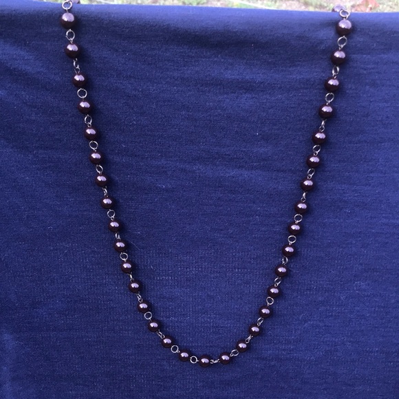 Chocolate Brown Necklace - Picture 2 of 6